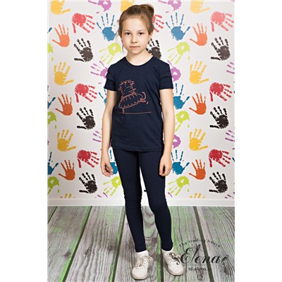 Лосины с лайкрой М21558в