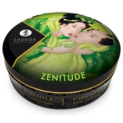 Массажная свеча Exotic Green Tea с ароматом зелёного чая - 30 мл.