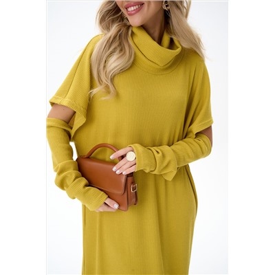 Платье Ирма (горчица)