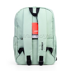 Рюкзак "Urban Style" подростковый 42x31x20 см (18 л) 500 г, нейлоновый, подклад, 1 отделение, 1 передний карман на молнии, 2 боковых кармана, 1 потайной карман анти-вор в спинке, уплотненная спинка и лямки, бегунок из репсовой ленты с печатью на переднем