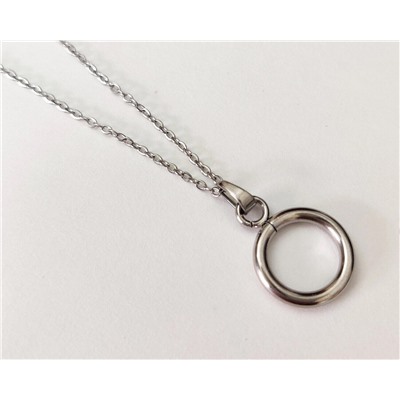 Кулон из стали  на цепочке