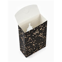 Коробка подарочная новогодняя складная «С Новым годом», 15×7×22 см