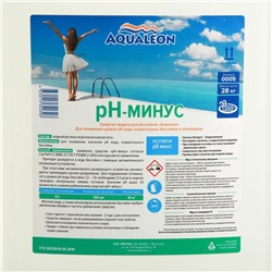 Регулятор pH-минус Aqualeon жидкое средство, 20 л (28 кг)