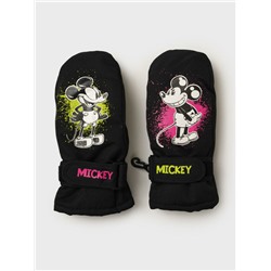 Варежки текстильные для девочек