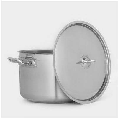 Кастрюля LUXSTAHL, 11 л, d=29.5 см, капсульное дно, индукция, нержавеющая сталь