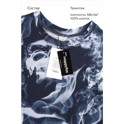 Женское платье-футболка оверсайз Happyfox