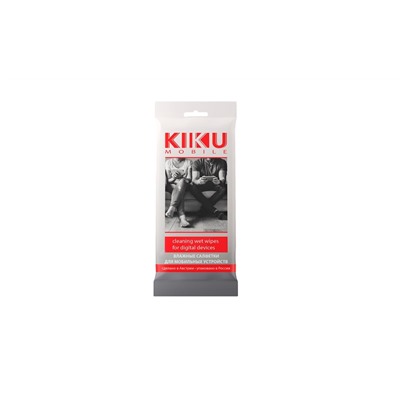 Kiku mobile влажные салфетки для мобильных устройств 15шт