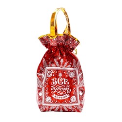 Сладкий новогодний подарок «Мешок сладкоежки», детский, 800 г