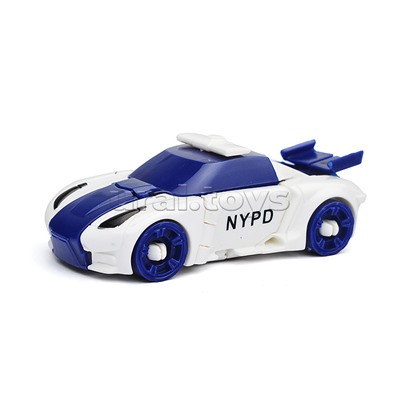 Робот трансформирующийся в полицию, в пакете