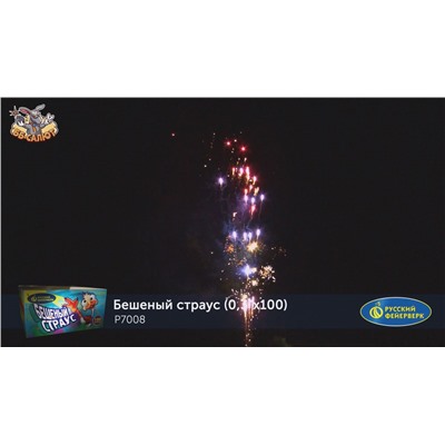 Фейерверк Р7008 Бешеный страус (0,3" х 100)