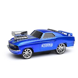 Машина "Car-racing" р/у, 27 MHz, (цвет синий) в коробке