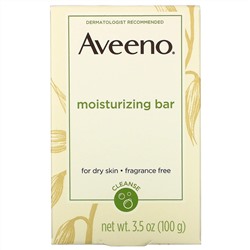Aveeno, Active Naturals, увлажняющее средство, без отдушек, 3.5 унции (100 г)
