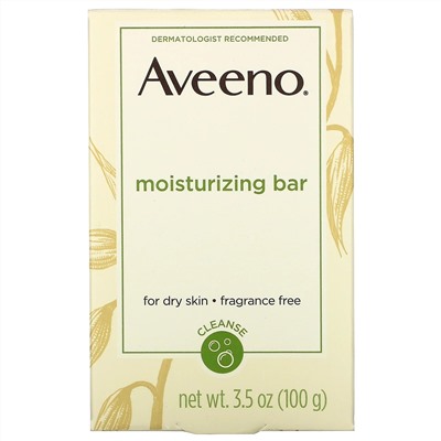 Aveeno, Active Naturals, увлажняющее средство, без отдушек, 3.5 унции (100 г)