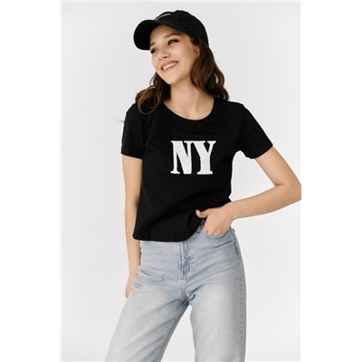 Футболка 8185 (Черный)