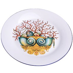 30820 Блюдо круглое 20,5см Страна чудес доломит LR (х48)