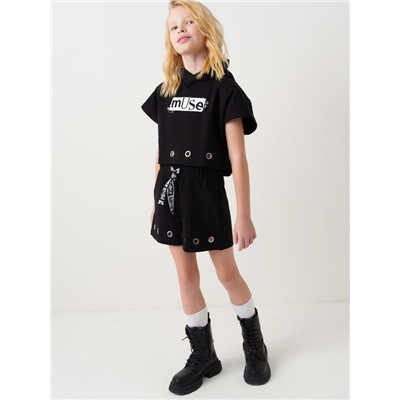 Шорты трикотажные для девочек