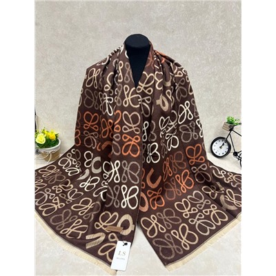 Мягкий палантин из кашемира мультицвет