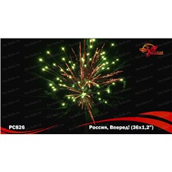 Фейерверк РС8260 Россия, вперед! (1,2" х 36)