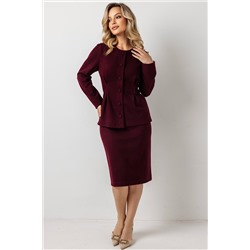 Юбка женская  193Н/08/Бордовый