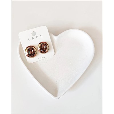 Серьги с кристаллами Swarovski