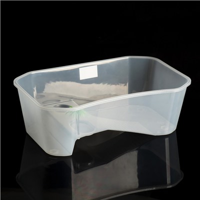 Отсадник для черепах, 40×24.5×13 см, белый