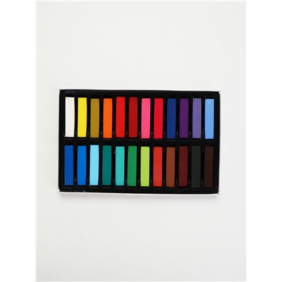 Мелки для волос Unicorn Vibes, 24 цвета