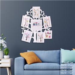 Фоторамка коллаж Дерево 54х45 см / K9097-2 /уп 12/ 7 фото