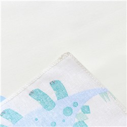 Пелёнка «Крошка Я. Динозаврики», 73×120 см, бязь 125 г/м², хлопок 100%