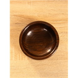 Чаша «Гладь», 13×13×5.5 см, дерево шишам