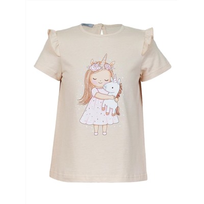 3-77-4. (Фуфайка для девочки, Лунева )