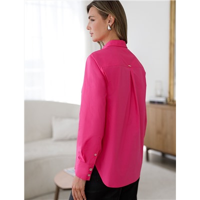 Блузка из премиального хлопкового поплина