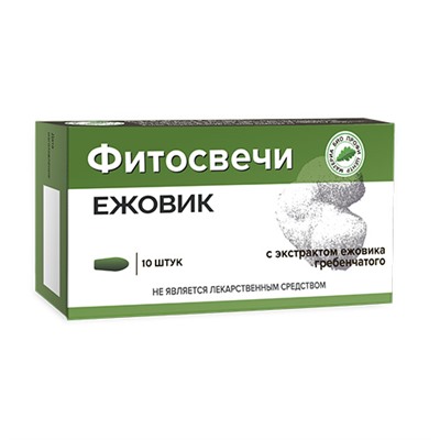 Фитосвечи Ежовик блистер 10 шт.