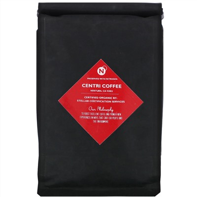 Cafe Altura, Organic Centri Coffee, Brazil, Whole Bean, Milk Chocolate + Almond, 12 oz (340 g)