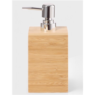 Набор аксессуаров для ванной SAVANNA BAMBOO, дозатор, стакан, мыльница