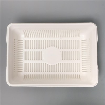 Туалет глубокий с сеткой 36×25×9 см, белый