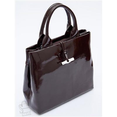 Сумка женская кожаная 5768P coffee Polina&Eiterou