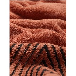 Полотенце махровое LoveLife «Танами» 70×130 см, коричневое, 100% хлопок, 430 г/м²