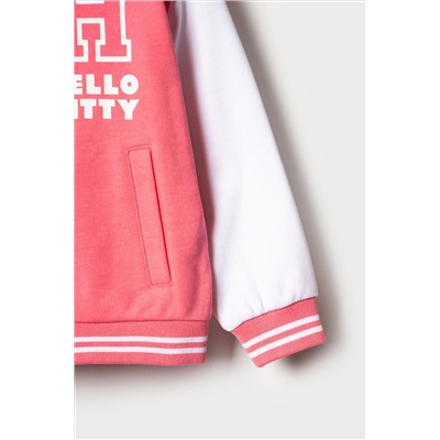 Комплект трикотажный для девочек: толстовка, брюки PLAYTODAY, 1240381