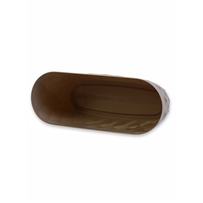 Кашпо для цветов с дренажной вставкой Laurel, 5 л, 35.4×15.2×15 см, пластиковое, бежевое