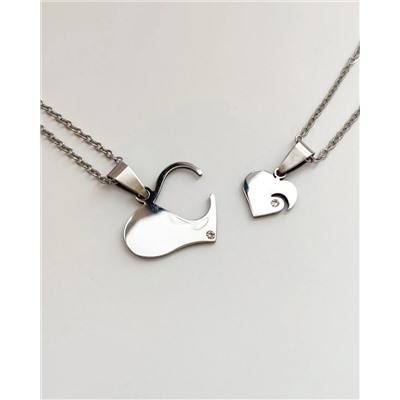 Подвеска парная «Сердце»