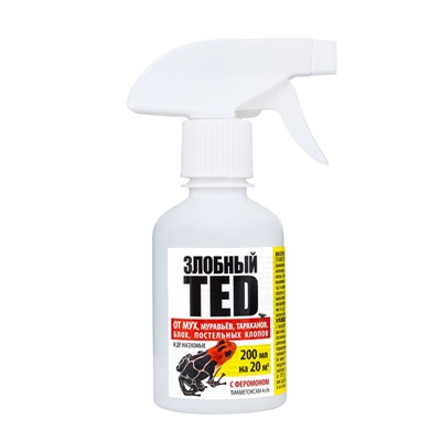 Спрей от мух "Злобный ТЭД", с феромоном, 200 мл