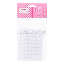 Липучки самоклеящиеся для рукоделия "DIY" диаметр 1 см, 432 шт, 216 пар в пластиковом пакете