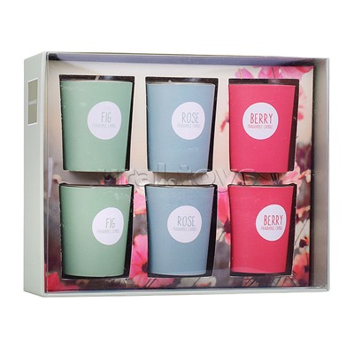 Набор свечей "Арома" (6шт.) в коробке