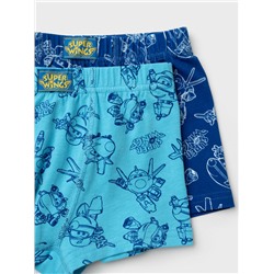 Трусы трикотажные для мальчиков - боксеры, 2 шт в комплекте