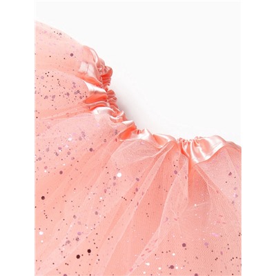 Юбка детская KAFTAN «Сияние», пудровая, длина 30 см