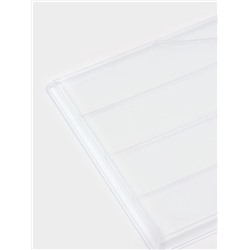 Сушилка для посуды с поддоном для шкафа 80 см, 76.5×25.6 см, чёрная