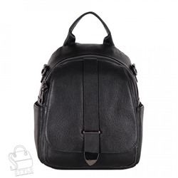 Рюкзак женский кожаный 663VG black Vitelli Grassi