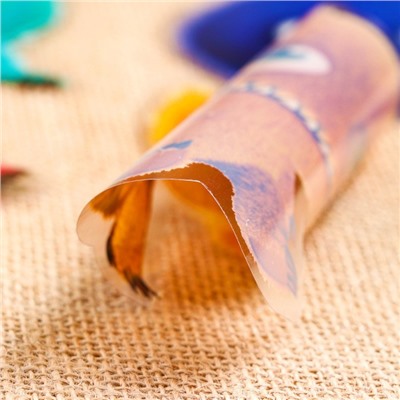 Наклейки новогодние «Новогодние зайчата» 49×33.5 см