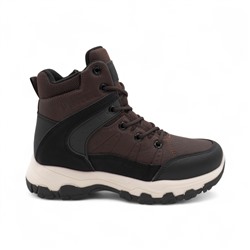 Кроссовки зимние на меху 1901-29 коричневые