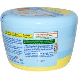 Citrus Magic, Твердый освежитель воздуха, запах чистого белья, 20 унций (566 г)